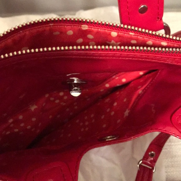 Marc by Marc Jacobs Cherry Red Handbag Purse - Picture 7 of 8